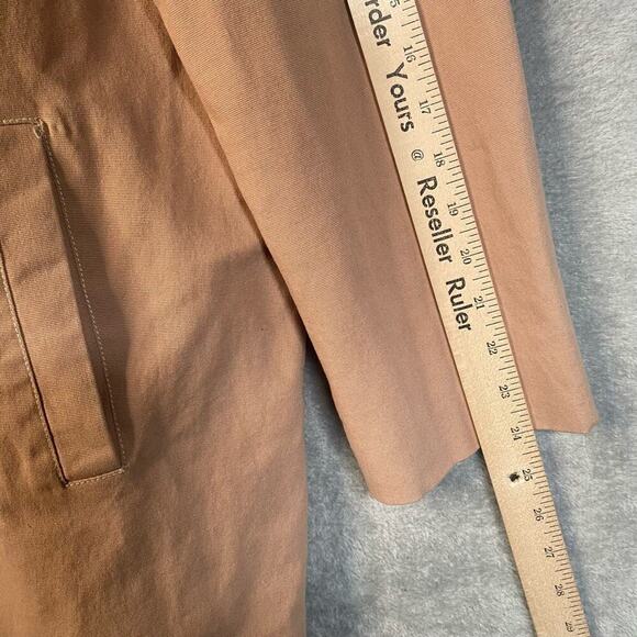 Sundance Trench Coat Large Double Breasted Normcore Timeless Boho Chic Capsule - Picture 12 of 14